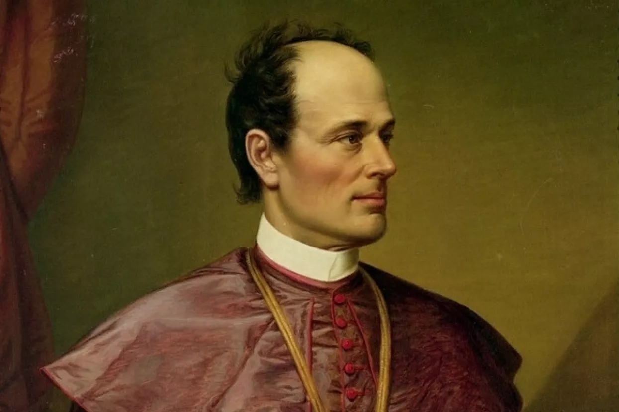 Josip Juraj Strossmayer, slika, Franjo Josip Mucke, 1871.