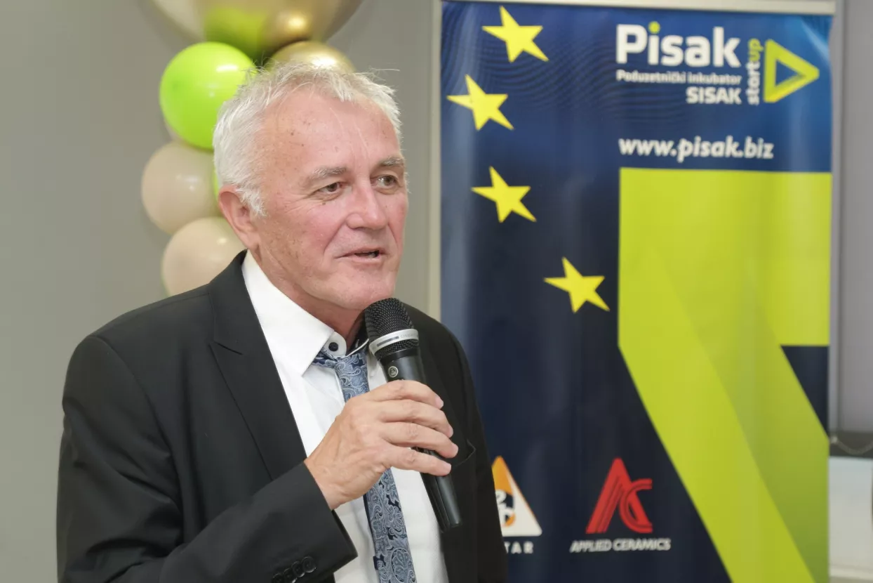 10. godi&scaron;njica Poduzetničkog inkubatora Pisak, Matt Darko Sertić