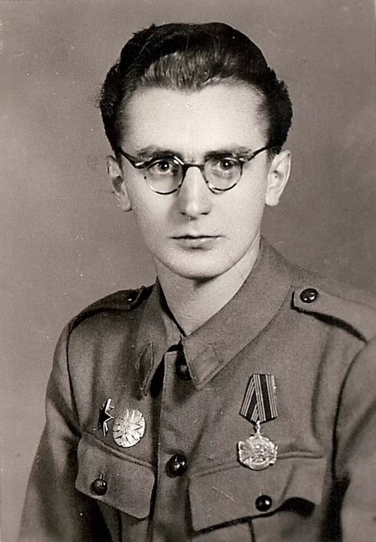 Franjo Tuđman, partizan, 1945.