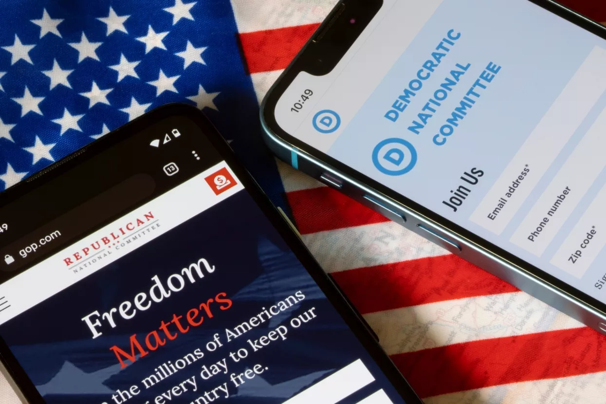 Donacije, republikanci, demokrati