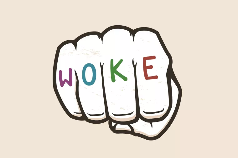  WOKE ilustracija