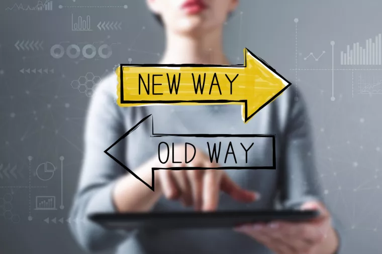 Novo, staro, novi način, stari način