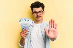 Odbijanje, gotovina, novac, euri, ugostiteljski objekti