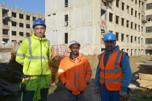 Strani radnici u građevini, Mirzet, Sivasamy, Luan