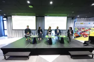 8. HR konferencijaPanel: Izazov na tržištu rada- nedostatak kvalificirane radne snage i neusklađenost obrazovnog sustava.Mislav Balković, Đula Borozan, Đula Borozan, Tomislav Dević, Đurđica Preočanin Korica.