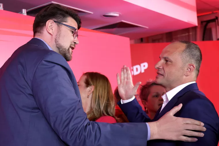 Peđa Grbin i Siniša Hajdaš Dončić