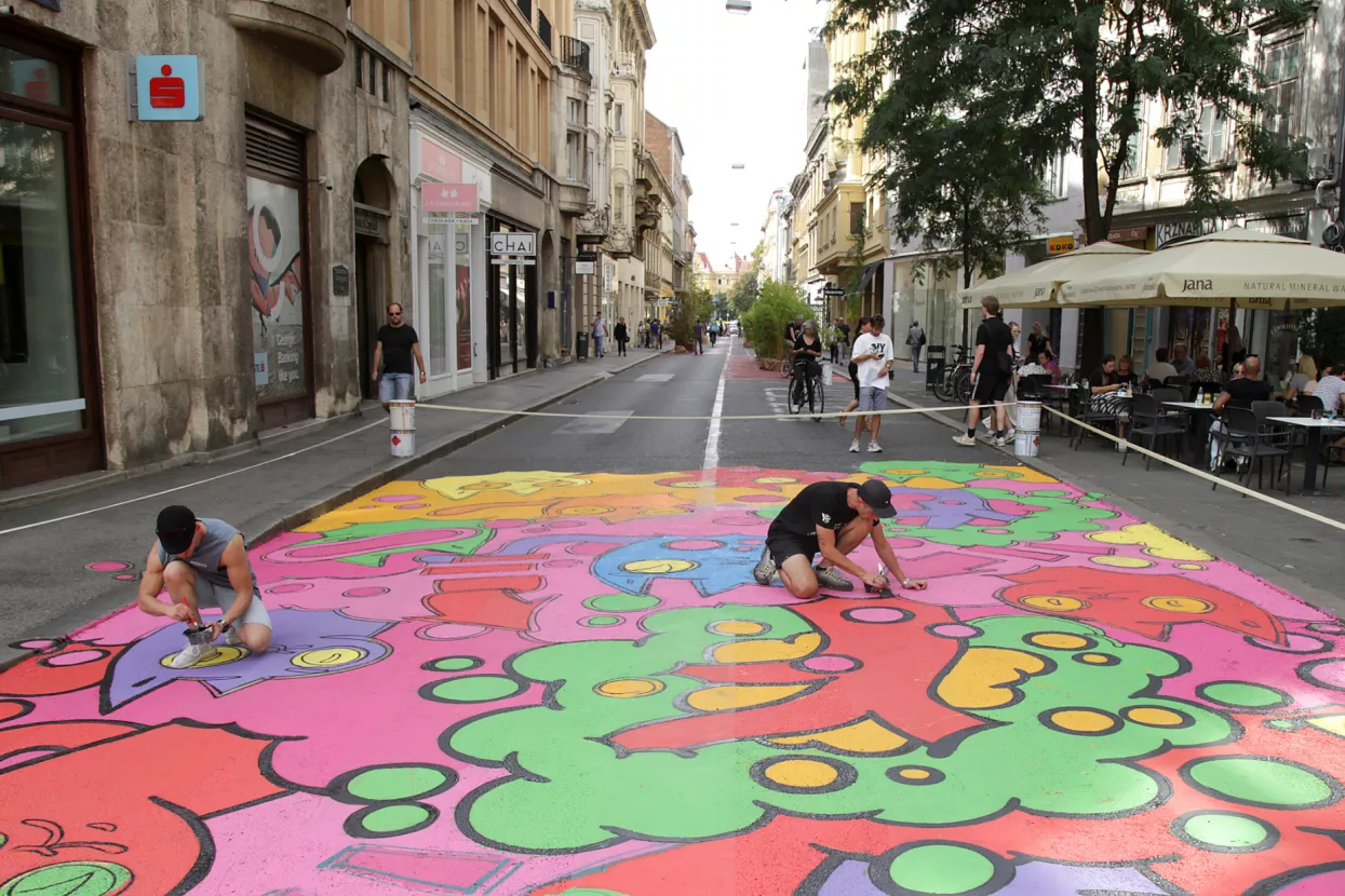 Vidite da nas zagrebačka vlast ne farba nego rješava probleme grada. - Masarykova