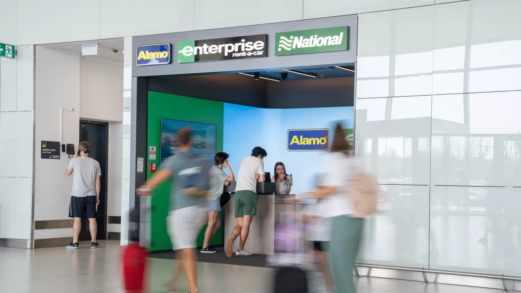 Enterprise Hrvatska, rent-a-car Zračna luka