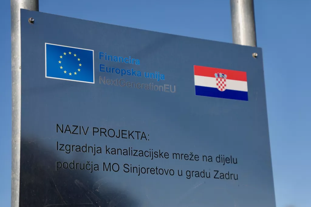 Izgradnja kanalizacijske mreže na dijelu područja MO Sinjoretovo u gradu Zadru