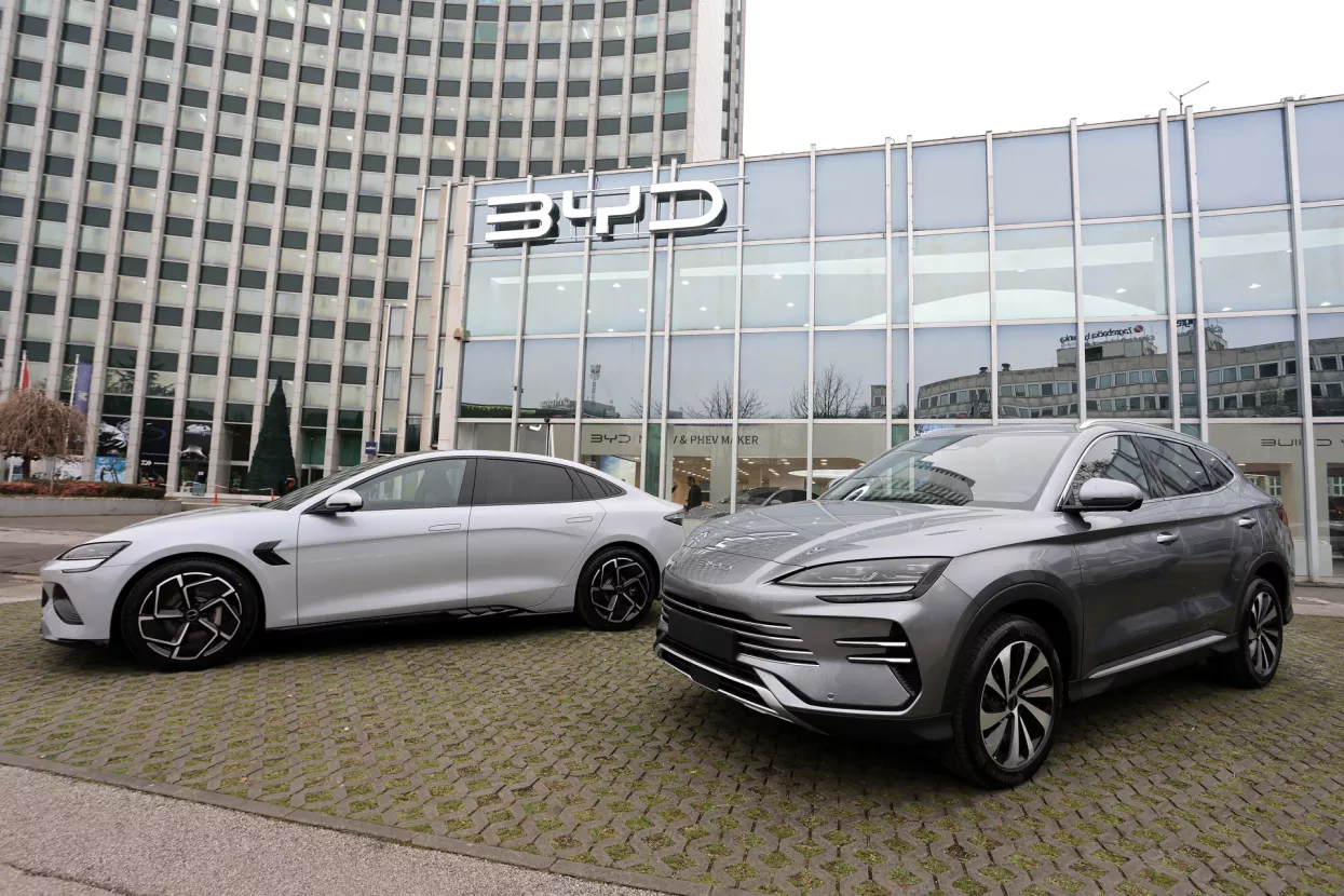 BYD salon automobila u Zagrebu