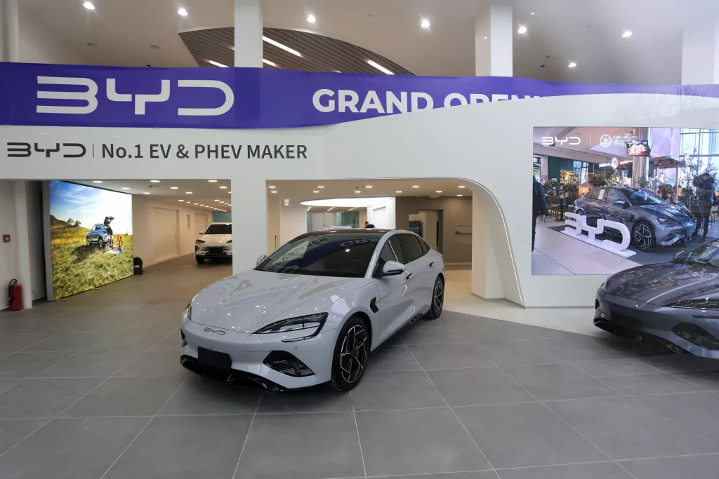 BYD salon automobila u Zagrebu