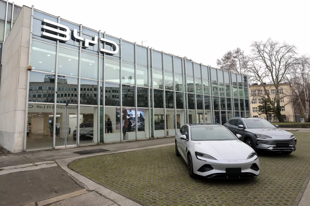 BYD salon automobila u Zagrebu
