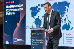 Silvio Kutić, glavni izvršni direktor InfobipaIPCEI-CIS event u Infobipu