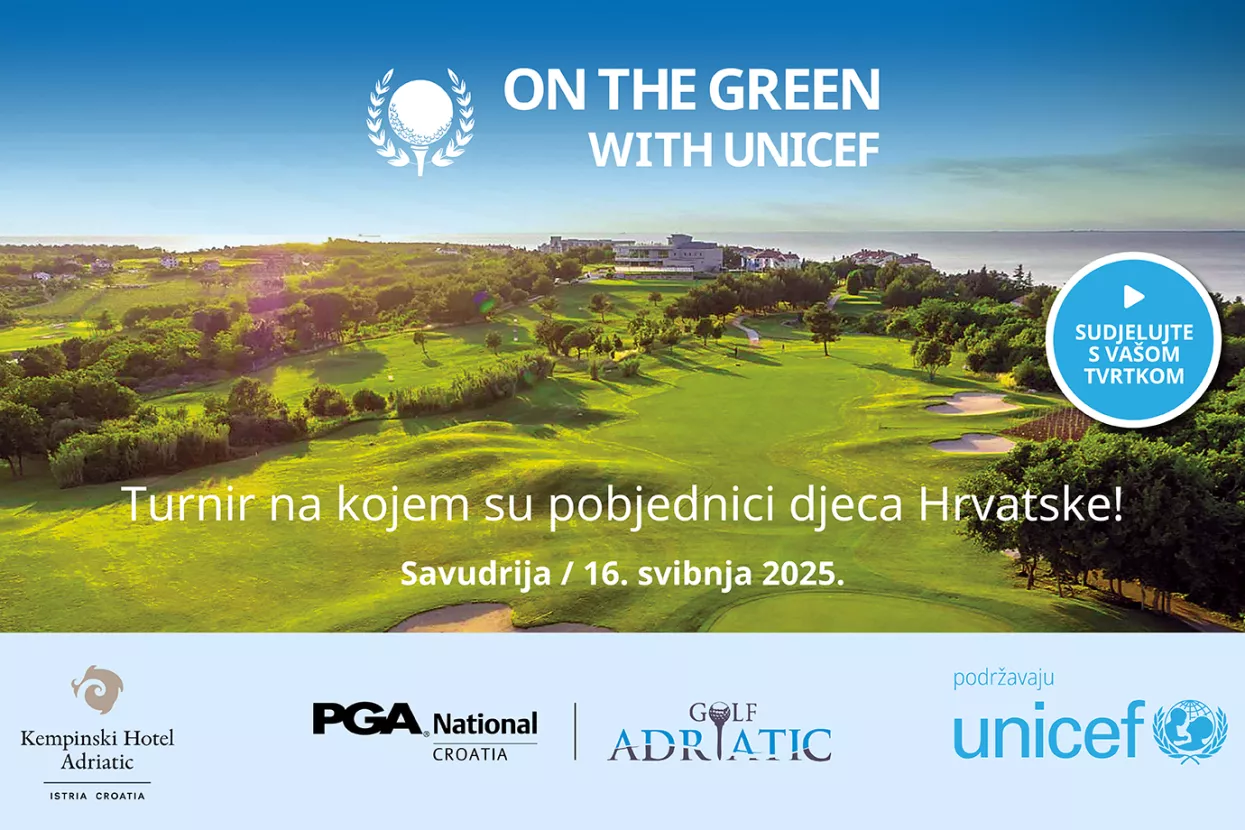 Humanitarni golf turnir 'On the Green with UNICEF'
