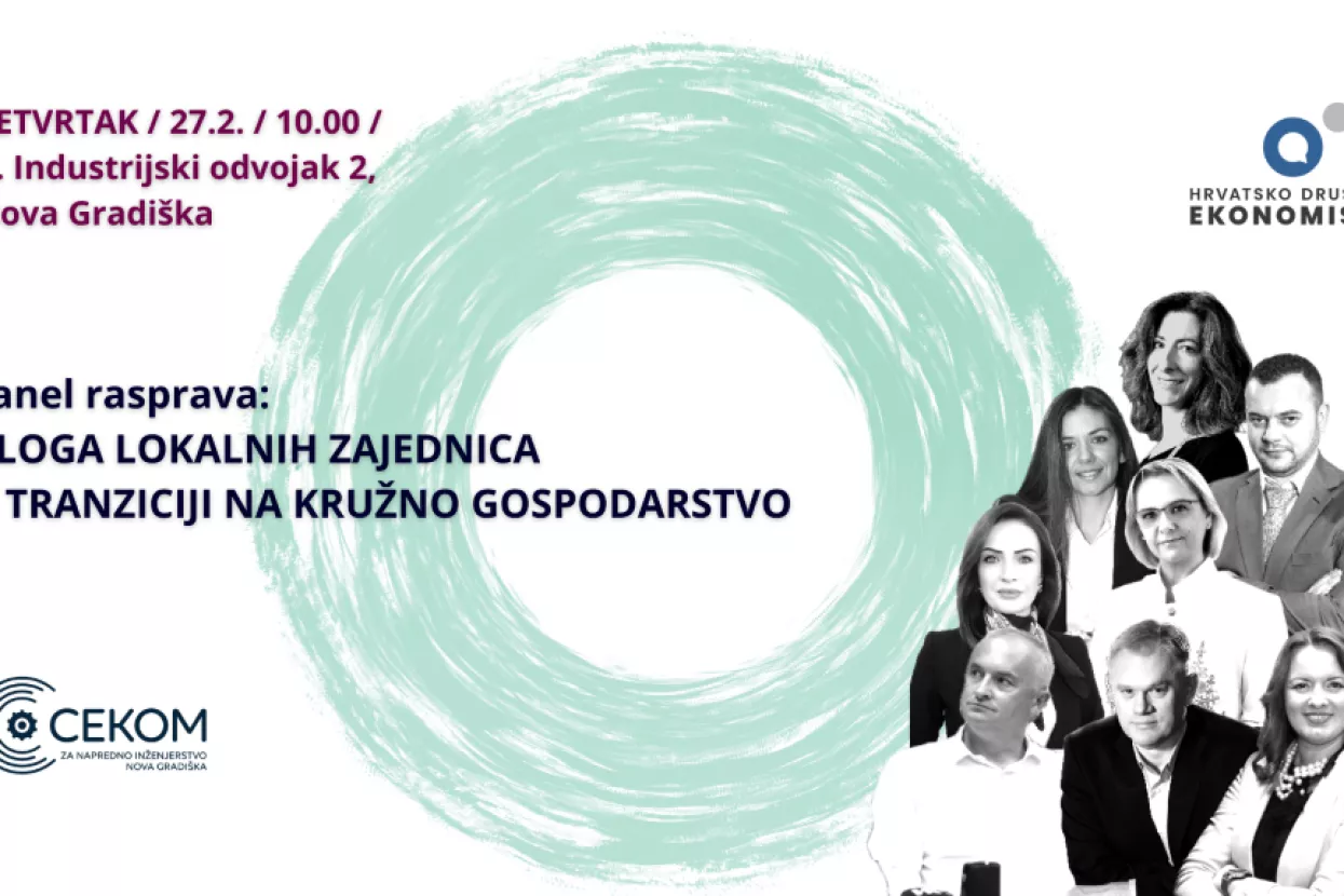 panel Hrvatskog društva ekonomista u Novoj Gradiški