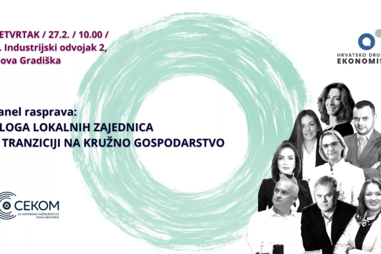 panel Hrvatskog društva ekonomista u Novoj Gradiški