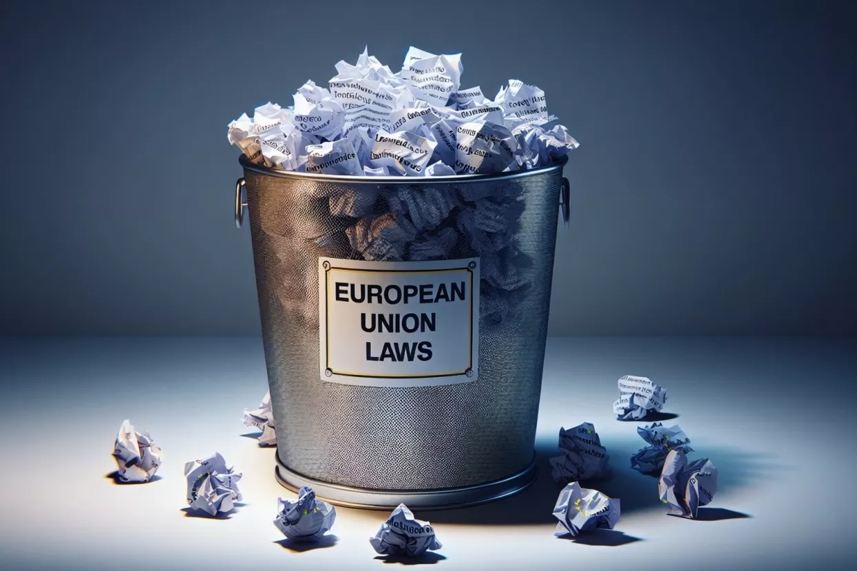 Europski zakoni, kanta za smeće