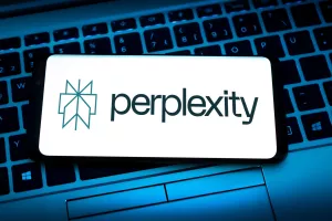 New York, USA - 24th August 2024 Perplexity AI powered research and conversational search engine