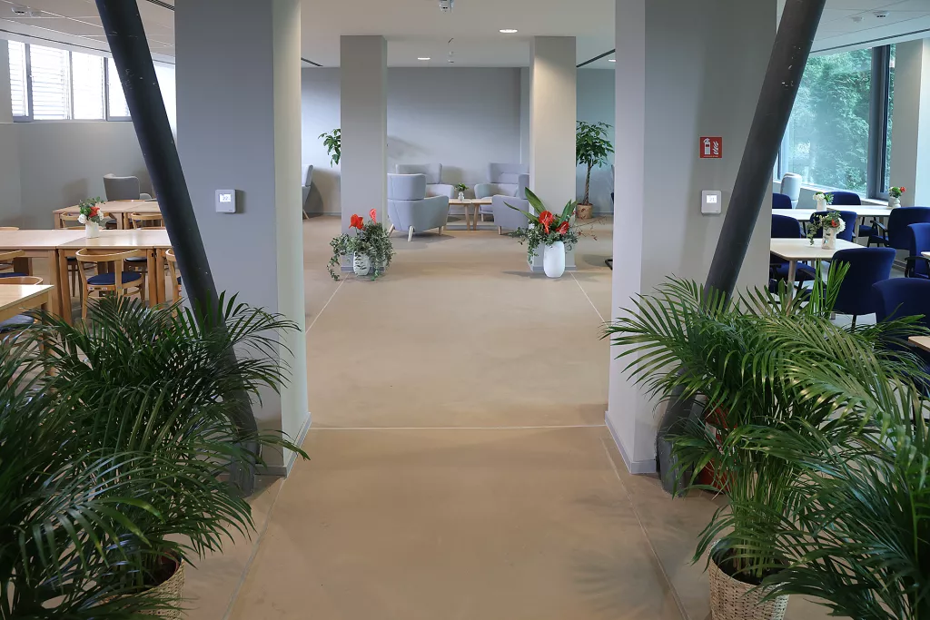 2. Bivša dvorana, sadašnji dnevni boravak nakon obnove