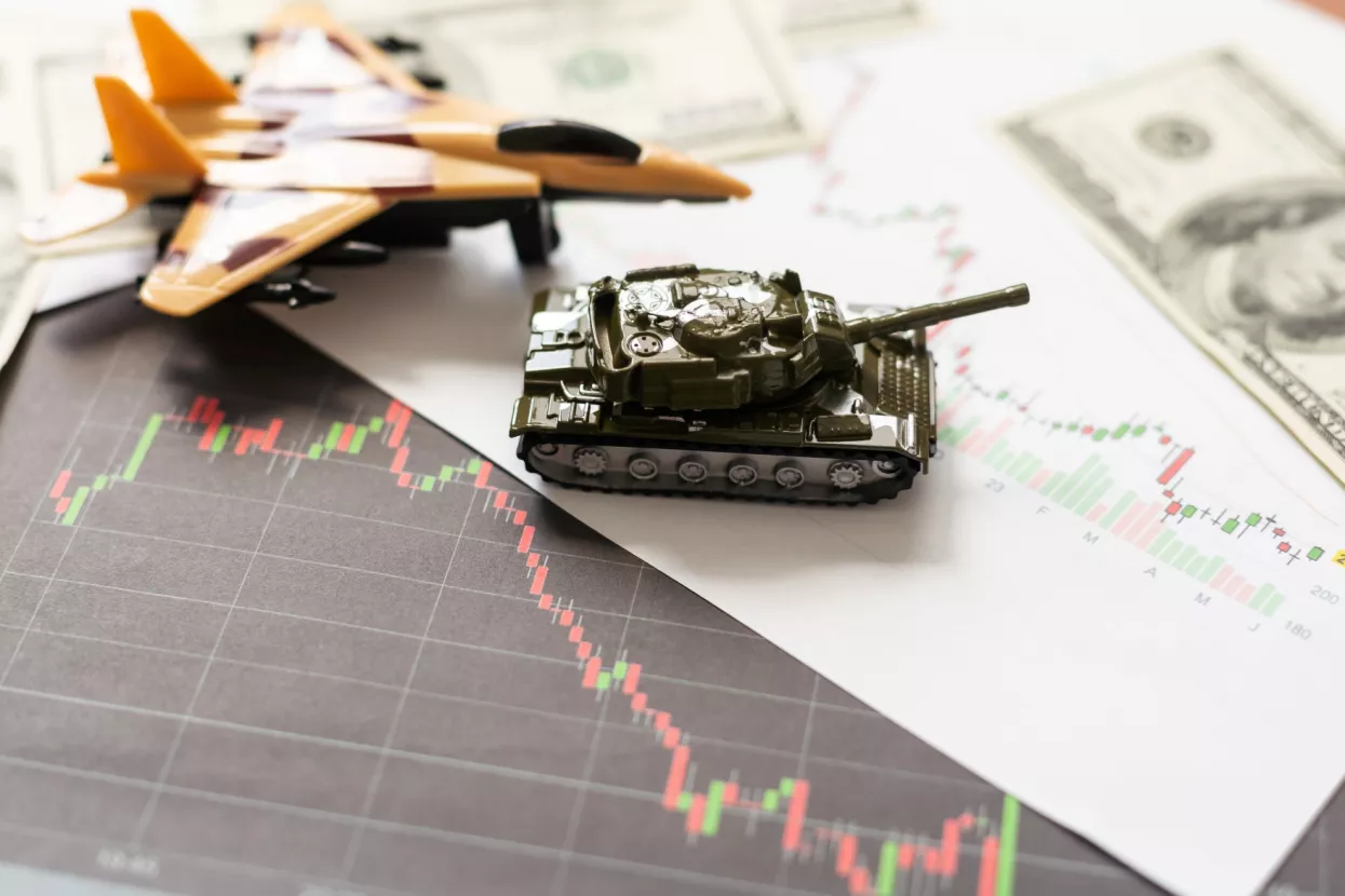 Ulaganja, vojna industrija, burza, dionice, EU, SAD