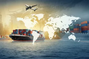 Globalna trgovina, svjetska trgovina, trgovinska razmjena, razmjena roba, uvoz, izvoz u svijet, karta svijeta