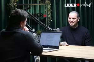 Mario Mandarić i voditelj Roko Kalafatić, 106. epizoda Liderova podcasta 