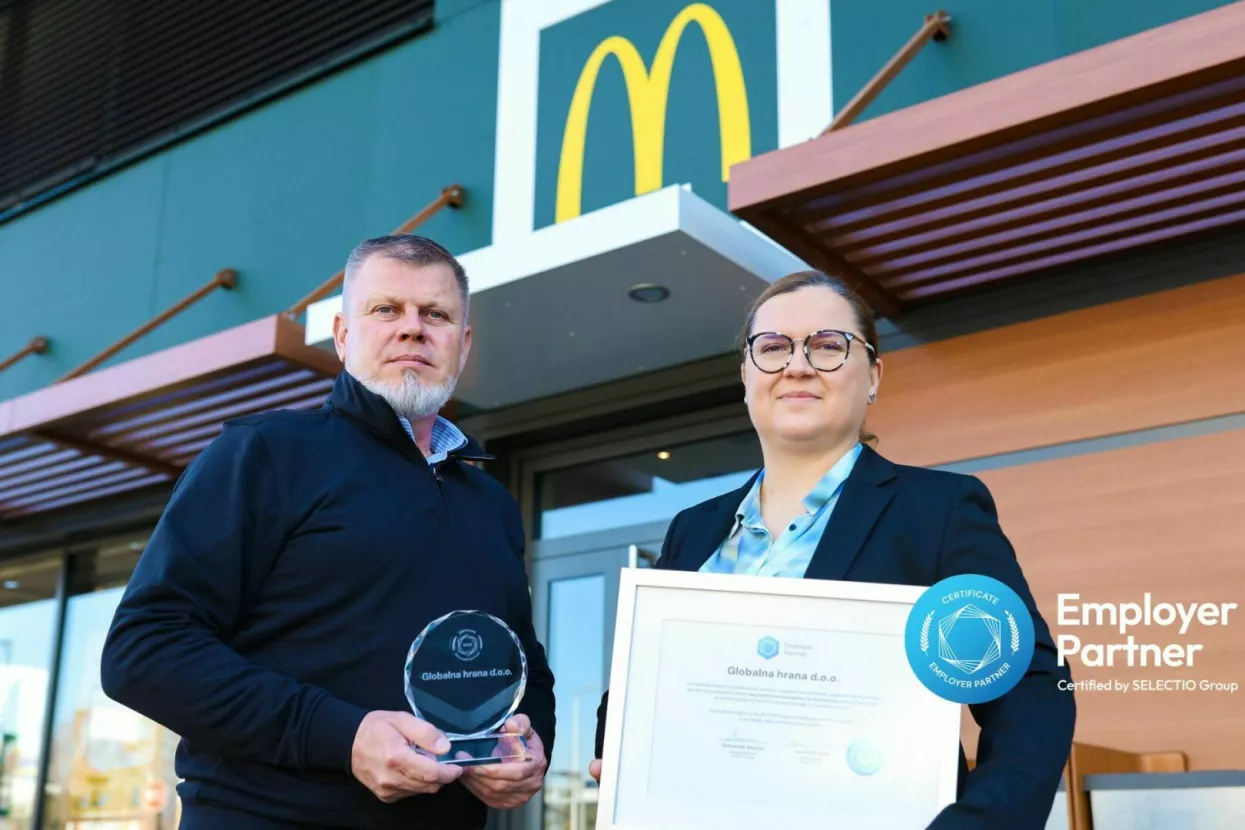 McDonald's Hrvatska Poslodavac Partner 