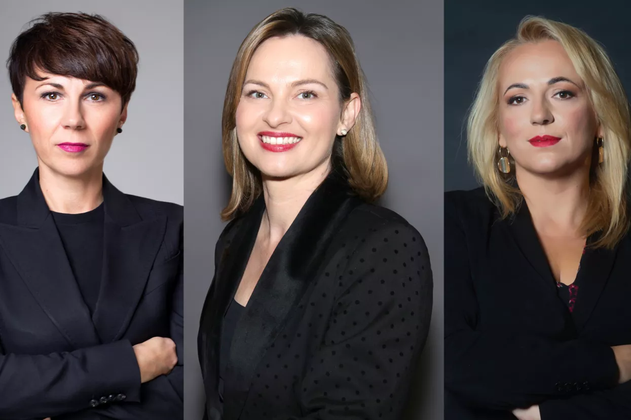 Ivana Krajinović, Bojana Božanić Ivanović, Zorica Vitez Sever