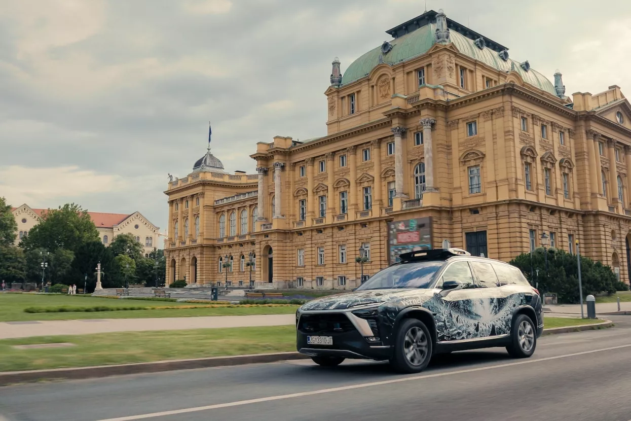 Verne robotaksi u Zagrebu