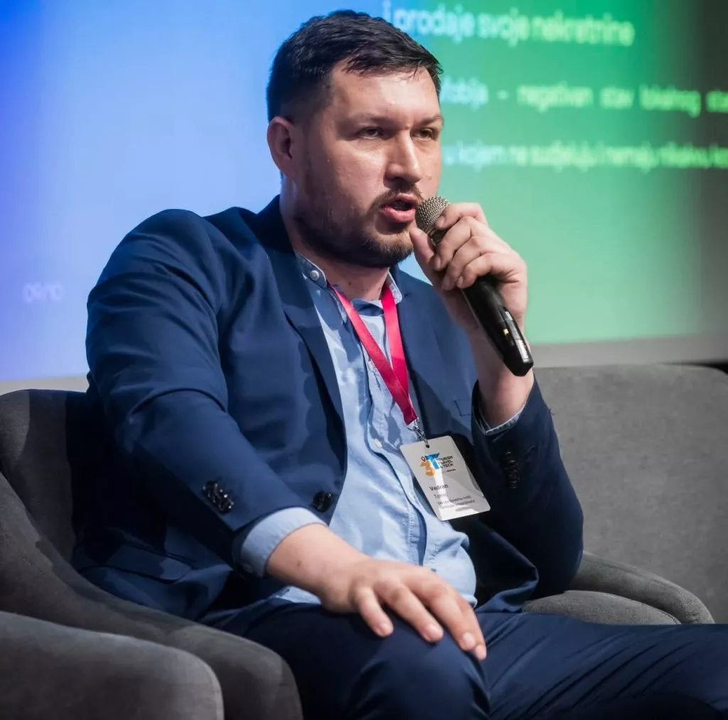 Vedran Tomić, predsjednik udruge Spasimo male obiteljske iznajmljivače (SMOI)