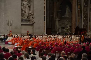 Konklava, bazilika Sv. Petra