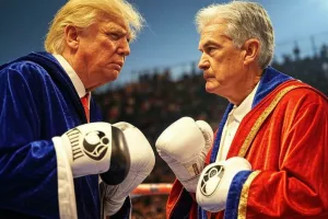 Donald Trump, Jerome Powell 