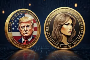 TRUMP and MELANIA crypto coins 