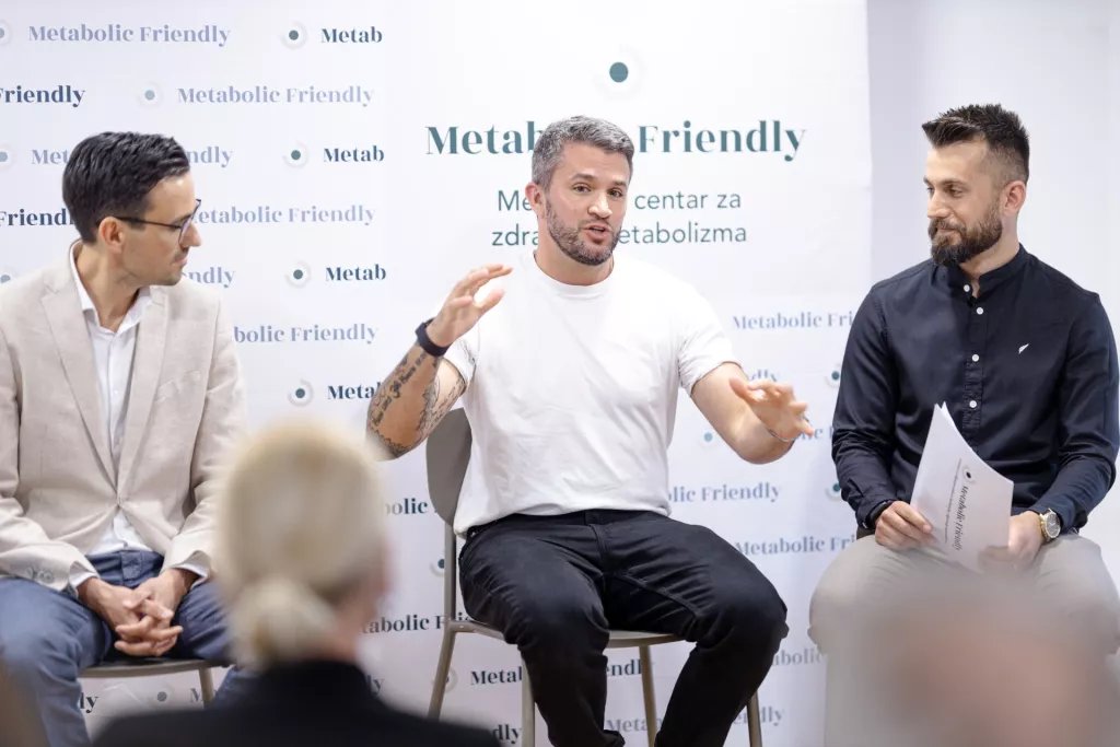 Ivan Kruljac, Damir Kedžo, moderator panela Mateo Ćorluka