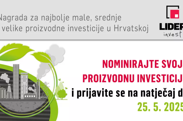 Lider invest 2025, novi datum