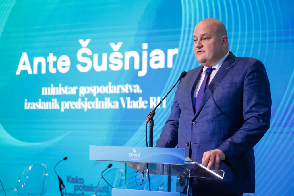 Ante Šušnjar, ministar gospodarstva
