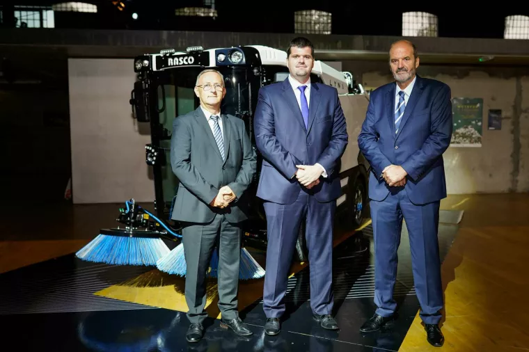 Darko Paviša, Ivan Franičević i Frane Franičević 