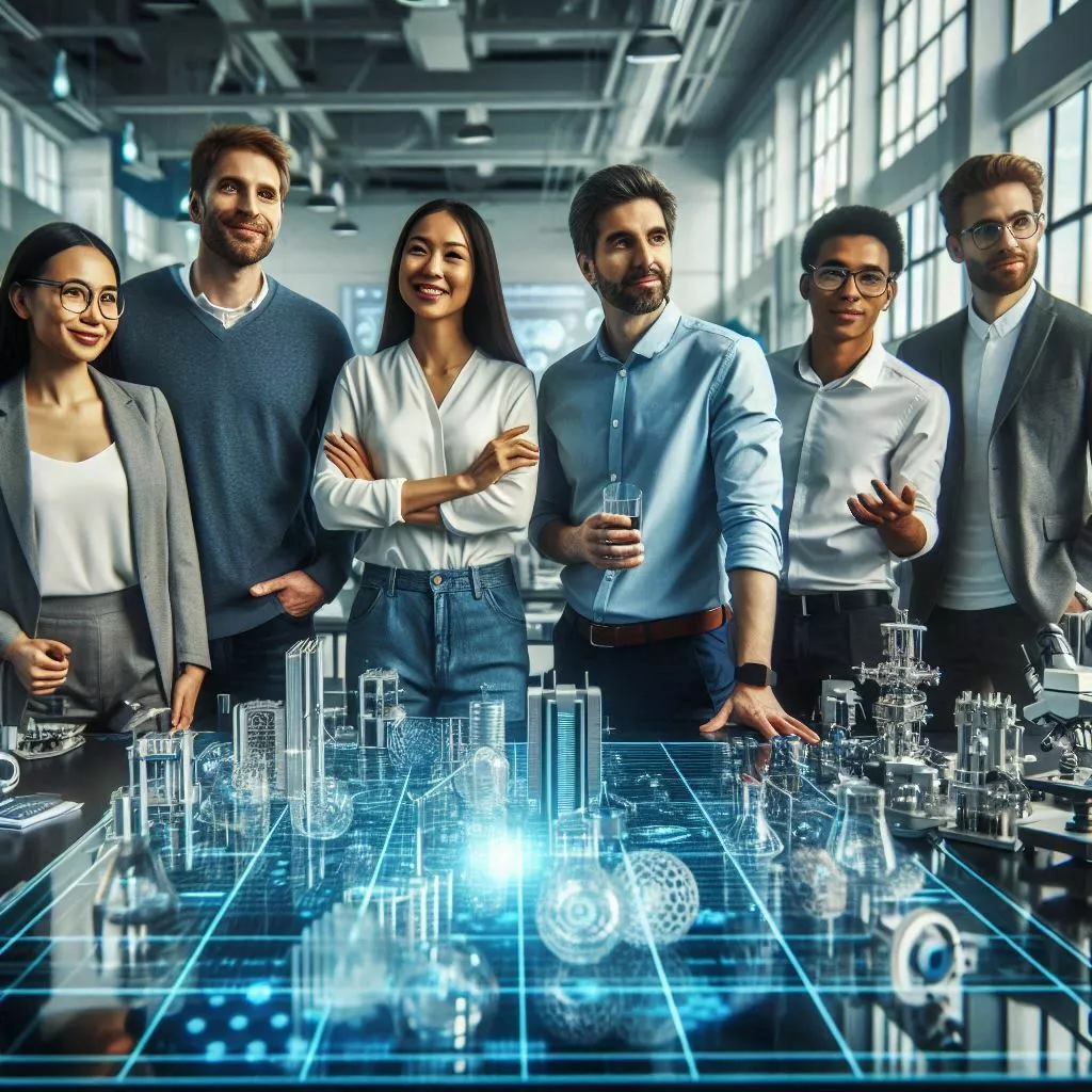 Pri prozivodnji metamaterijala primjenjuju se različite tehnologije: litografija za nano i mikroskopske strukture, 3D ispis za veće metamaterijale, primjerice za zvučne valove, tiskanje i ugradnja slojeva za složene višeslojne strukture, te sastavljanje, radi li se o višeslojnim materijalima, nanošenjem slojeva jedan na drugi, svaki s različitim karakteristikama