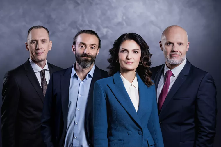 Siniša Đuranović, Boris Drilo, Marijana Bačić i Matija Kovačević, članovi Uprave HT-a