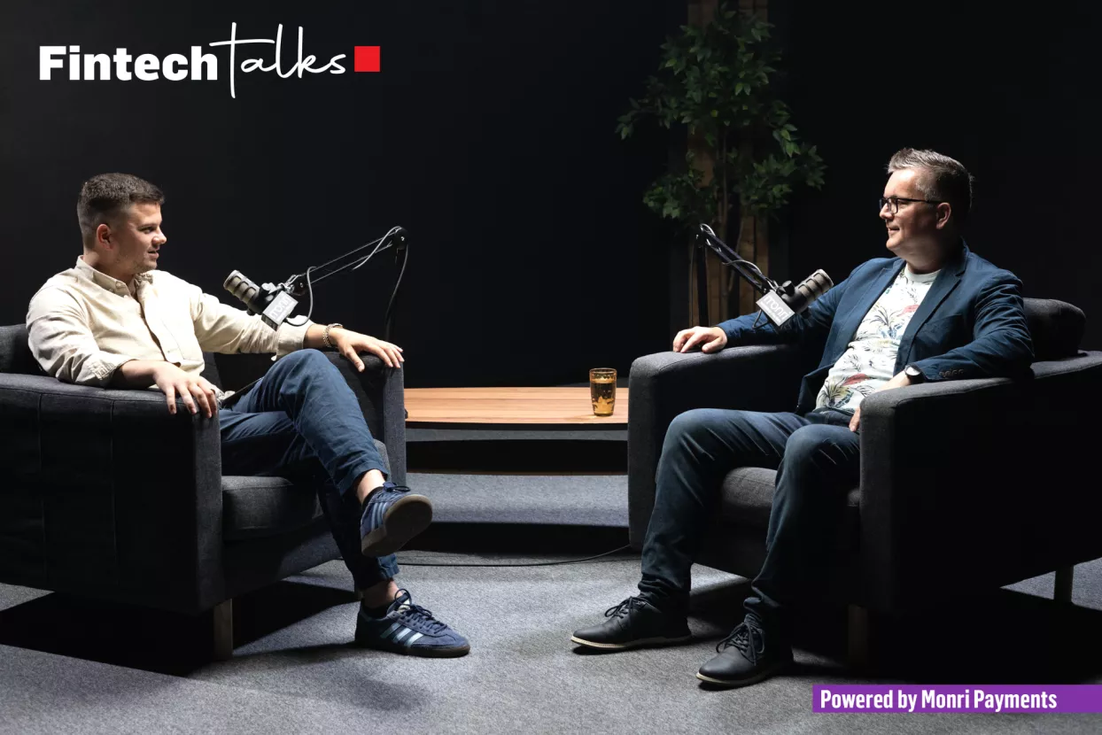 Poduzetnik Tomislav Bilić s voditeljem Rokom Kalafatićem u 3. epizodi Fintech Talksa