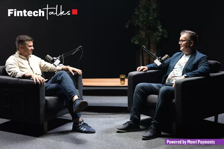 Poduzetnik Tomislav Bilić s voditeljem Rokom Kalafatićem u 3. epizodi Fintech Talksa