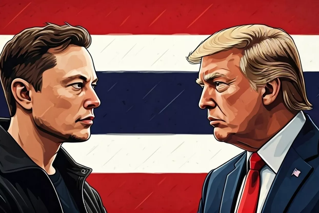 Elon Musk i Donald Trump