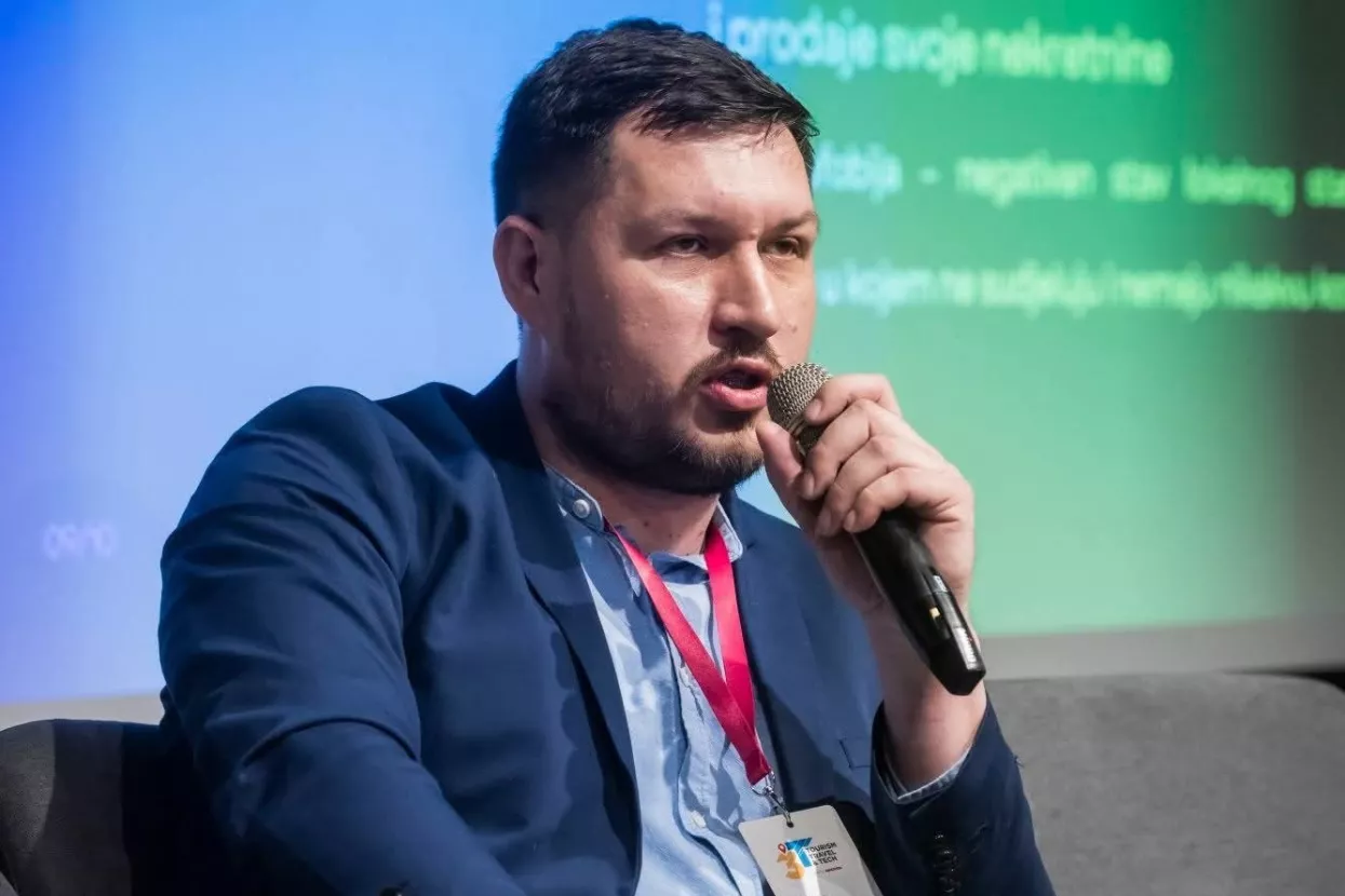 Vedran Tomić, predsjednik udruge Spasimo male obiteljske iznajmljivače (SMOI)