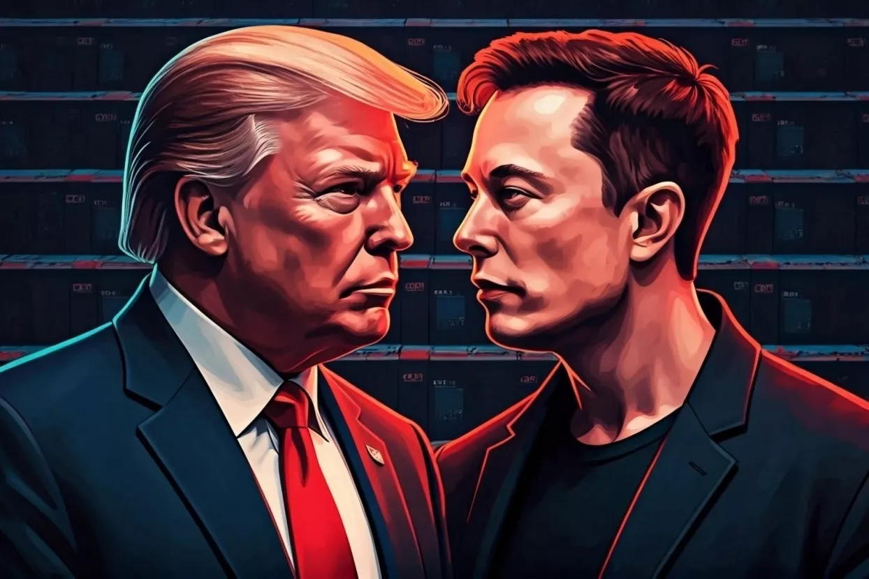 Donald Trump Elon Musk