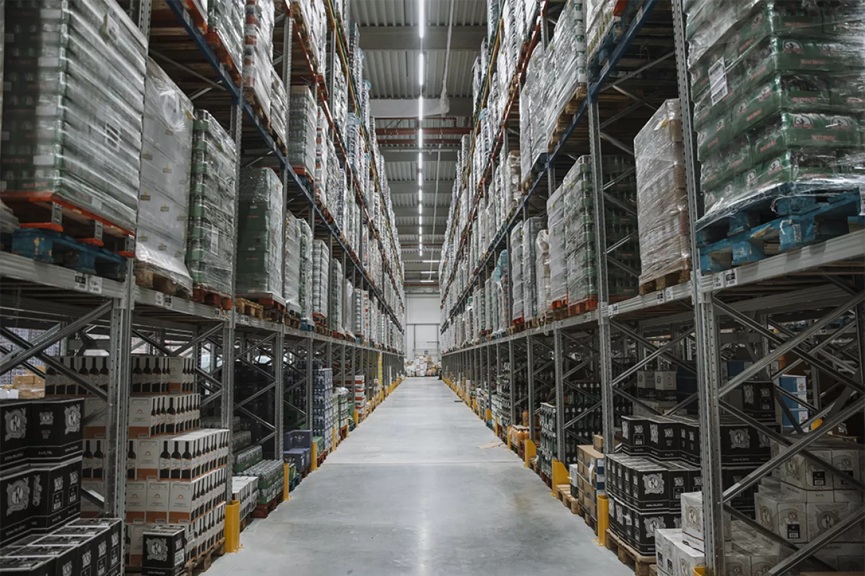 Paletni skladišni regaliPrimat Logistika