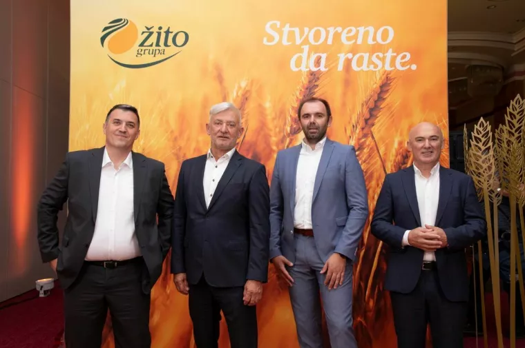 Članovi Uprave Žito Grupe: Jozo Ljubičić, Marko Pipunić, Josip Bičvić, Mato Božić