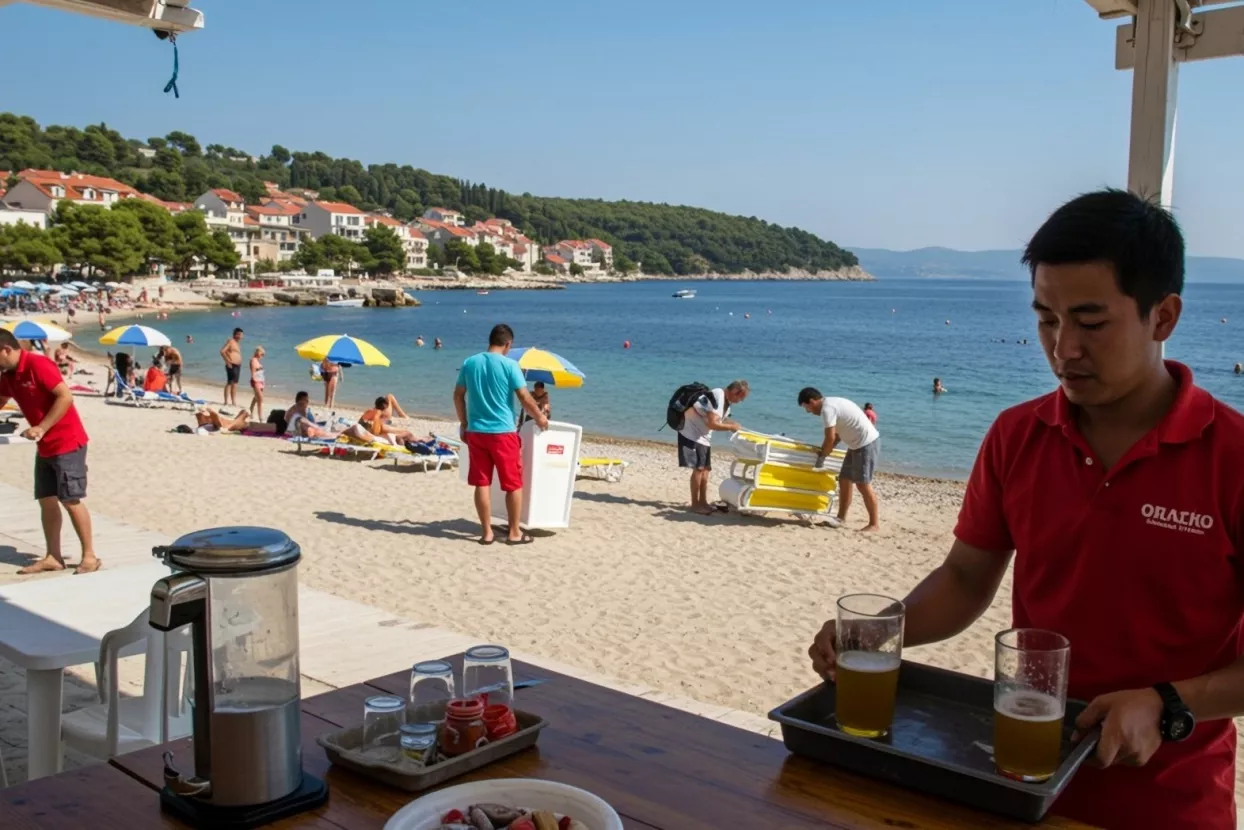 strani radnici, turizam