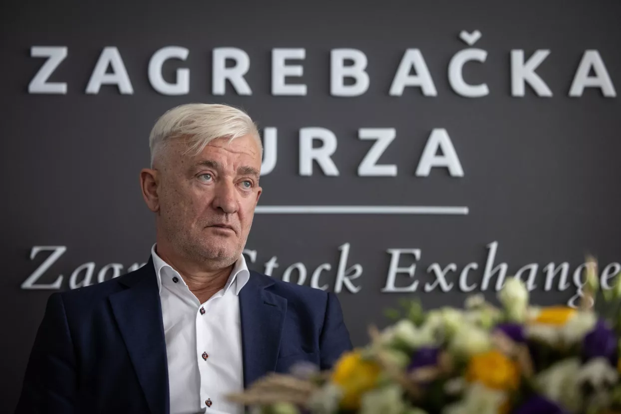 Uvrštavanje dionica Žito grupe na Zagrebačku burzu i početak službenog trgovanja.Marko Pipunić