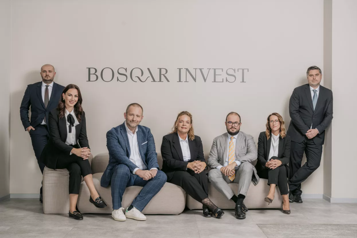 Tomislav Glavaš, Ana Babić, Darko Horvat, Tamara Sardelić, Luka Orešković, Bruna Kostelac Košir, Vanja Vlak BOSQAR INVEST