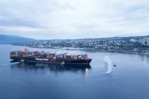 Rijeka Gateway dolazak broda